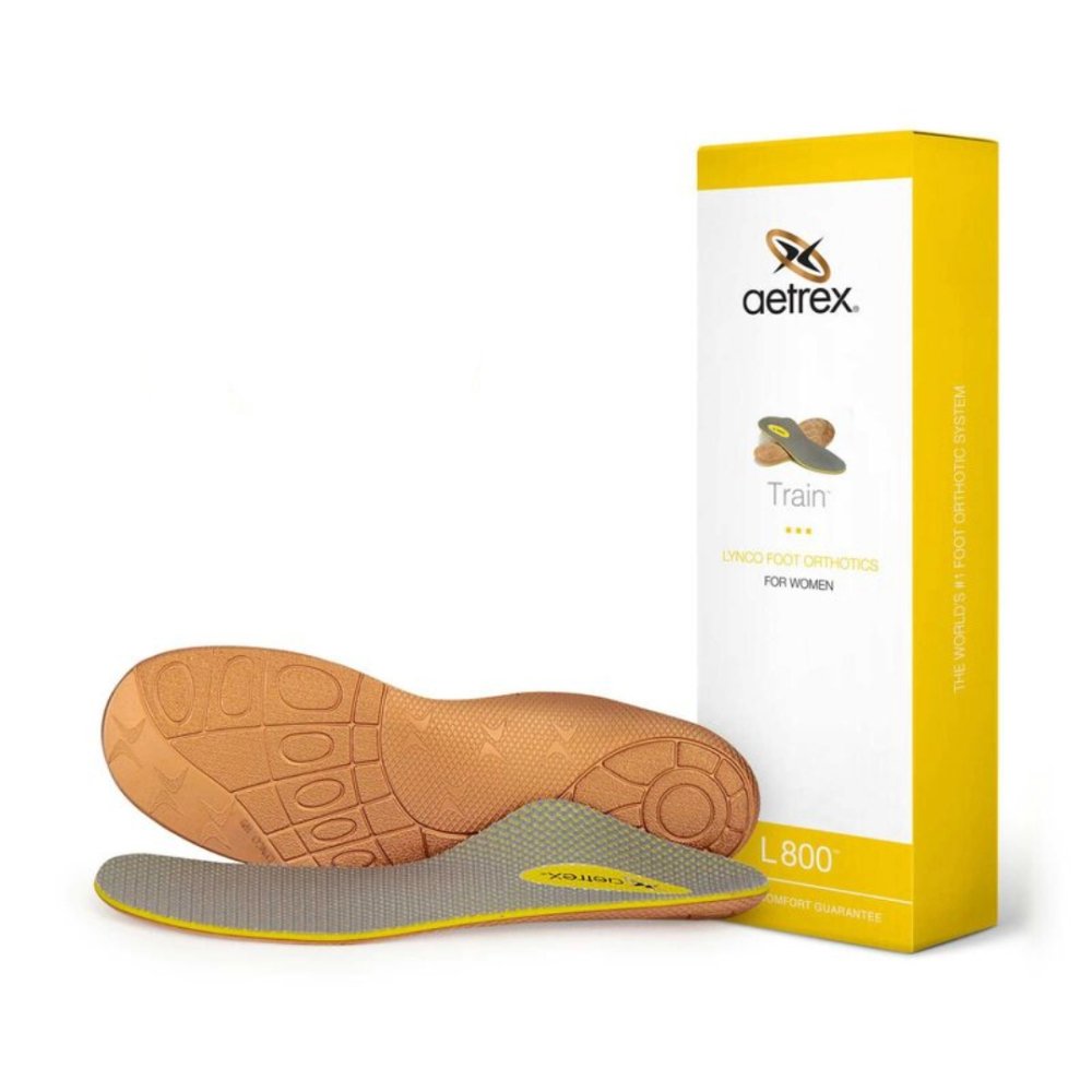 Aetrex Women's L800W Train Orthotics - Insole for Exercise