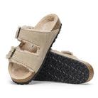 Birkenstock Arizona Shearling - Taupe Suede