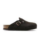 Birkenstock Boston Soft Footbed - Mocha Suede