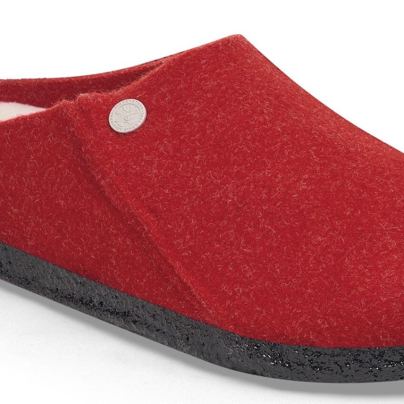 Birkenstock Women's Zermatt Shearling - Active Red