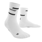 CEP Compression The Run Compression Mid Cut Socks 4.0 - White