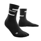 CEP Compression Women's The Run Compression Mid Cut Socks 4.0 - Black