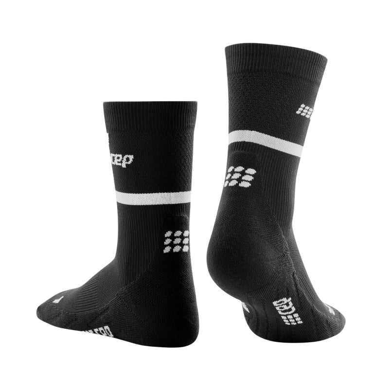 CEP Compression Women's The Run Compression Mid Cut Socks 4.0 - Black