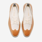 Cole Haan Women's OriginalGrand Platform Wingtip - Pecan/Ivory