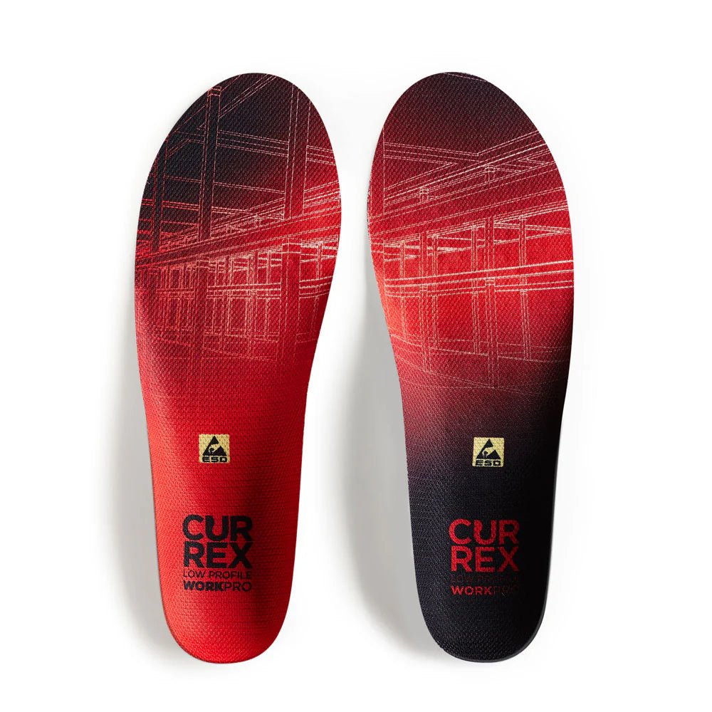 Currex WorkPro Insoles - Low Profile