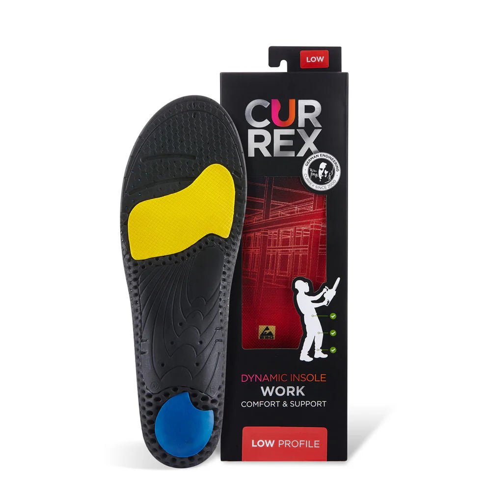 Currex WorkPro Insoles - Low Profile