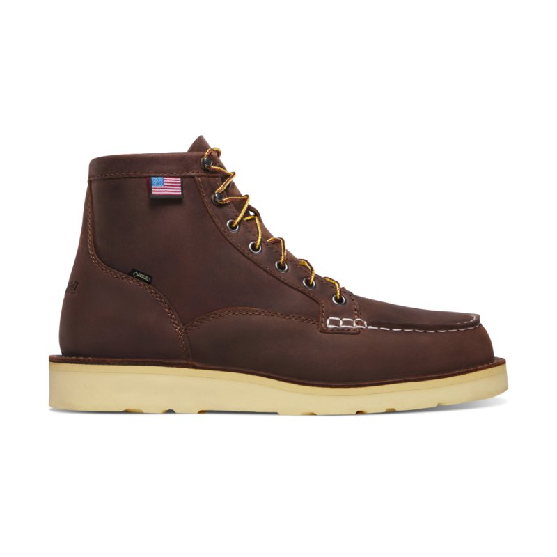 Danner Men's Bull Run Moc Toe 6" GTX - Brown