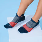 Feetures Elite Max Cushion No Show Tab - Limited Edition - USA 2024 Navy
