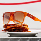 goodr BFG Sunglasses: Carl's Diner - Wake & Bacon