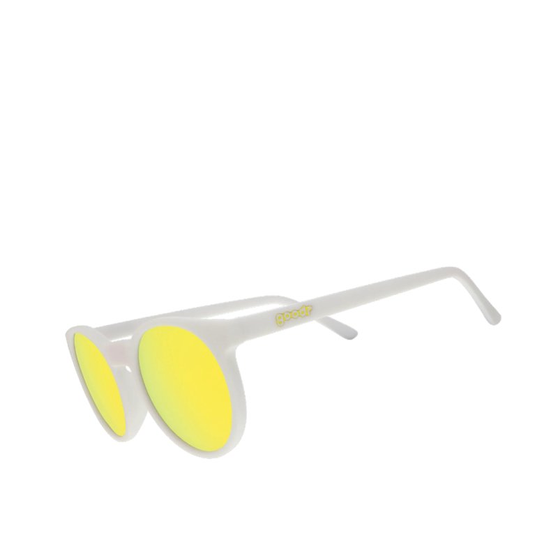 goodr Circle G Sunglasses: Carl's Diner - Yolk’s on You