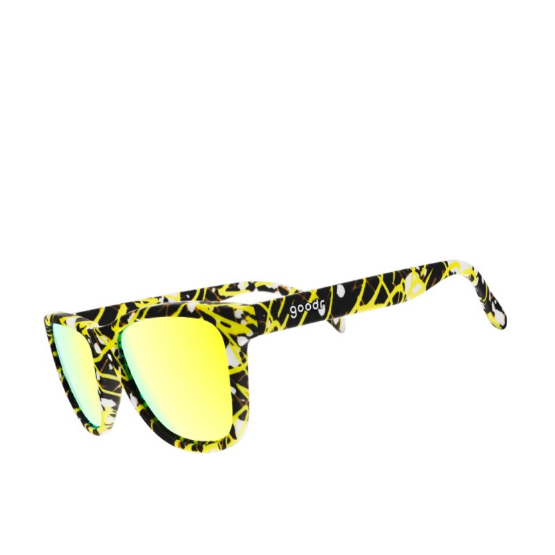 goodr OG Sunglasses: Overpass Art Gallery - Spray It, Don't Say It