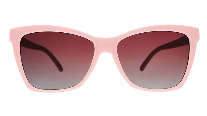 goodr Pop G Sunglasses - Rosé Retail Therapy