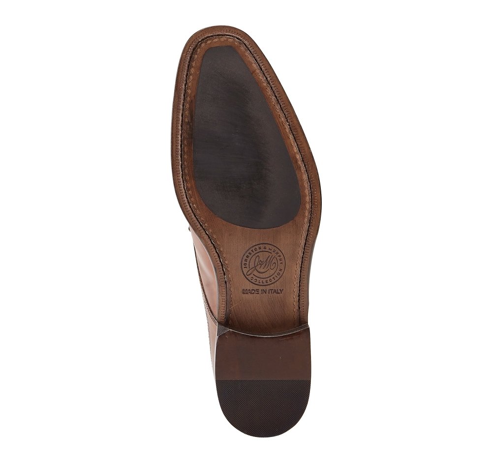 Johnston & Murphy Men's Ellsworth Cap Toe - Brown