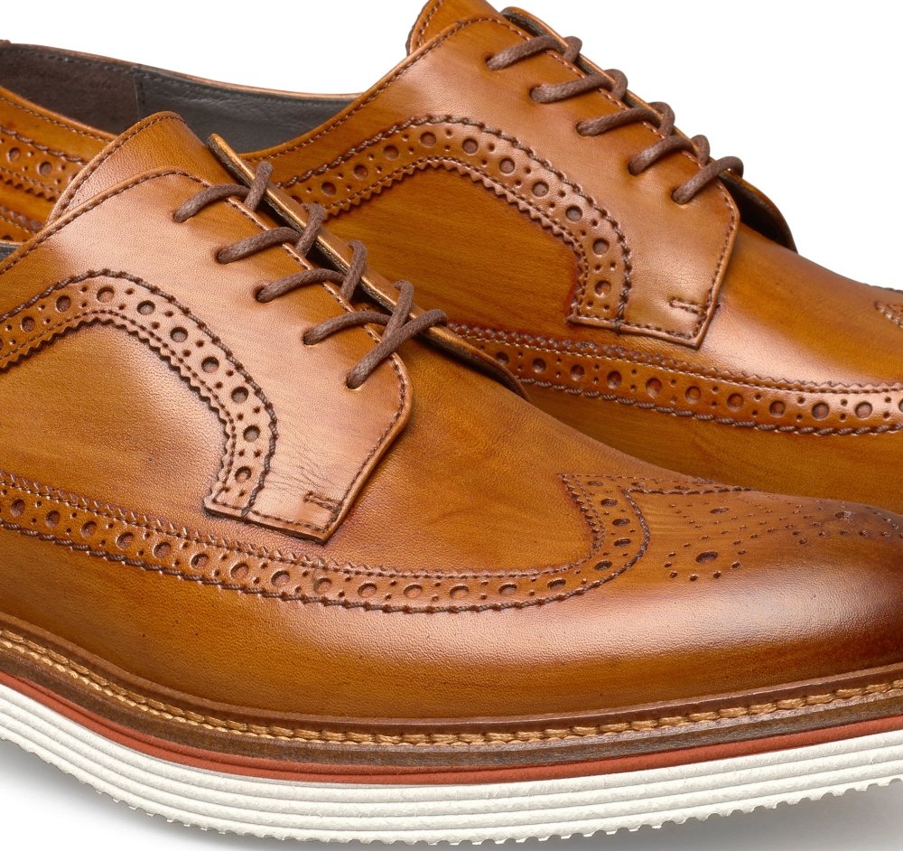 Johnston & Murphy Men's Jenson Longwing - Tan