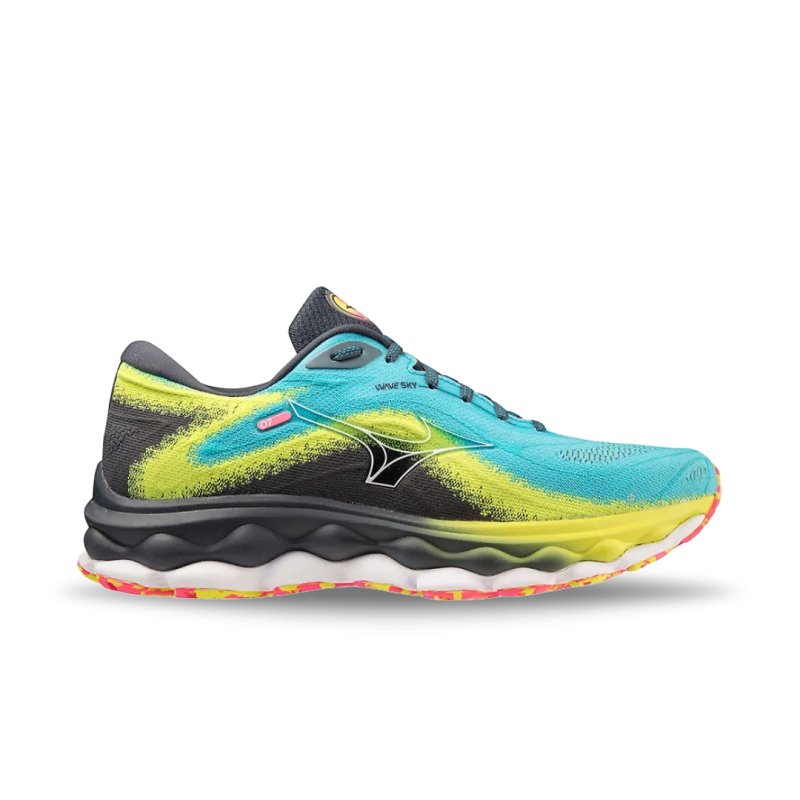 Mizuno Men's Wave Sky 7 - Jet Blue/White