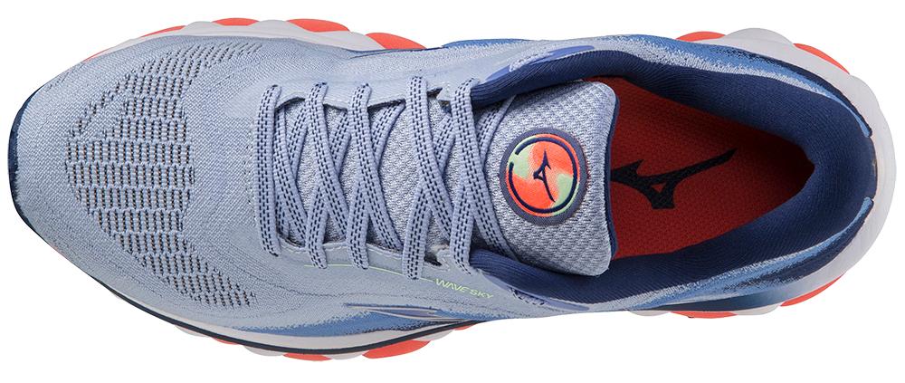 Mizuno Women's Wave Sky 7 - Blue Heron/Silver