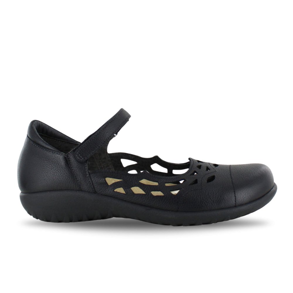 Naot Women's Agathis - Black Soft Leather
