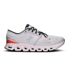 On Women's Cloud X 4 - Silver/Flame