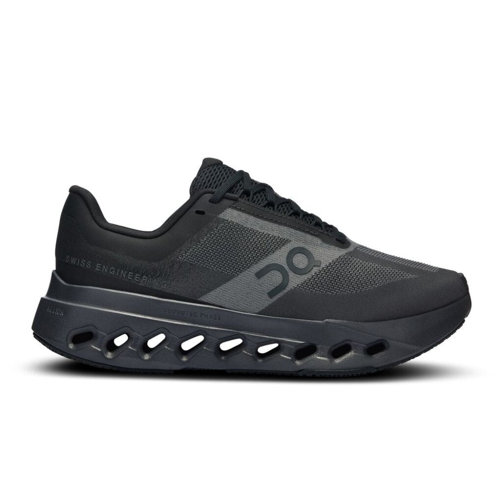 On Women's Cloudsurfer Next (Wide Width) - Black/Eclipse