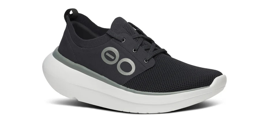 OOFOS Men's OOmy Stride - White/Black