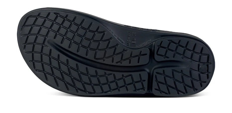 OOFOS OOahh Sport Slide - Black Water Camo