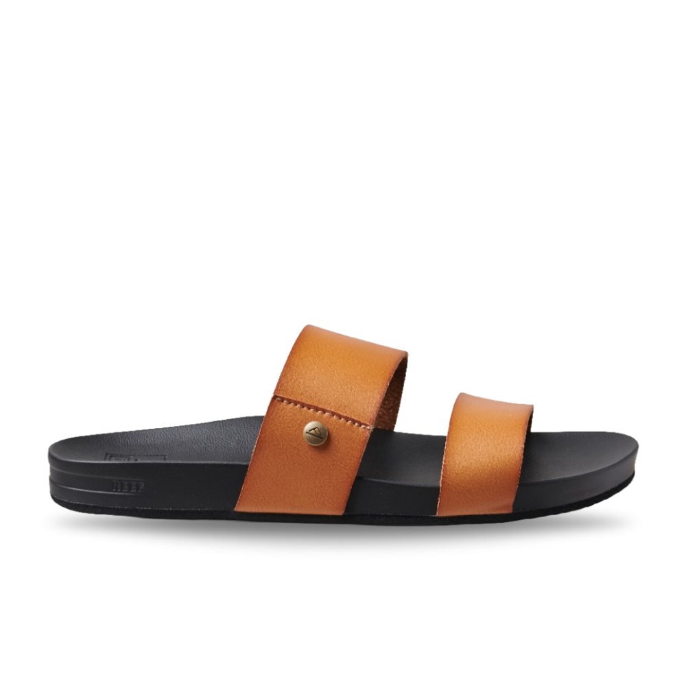 Reef Women's Cushion Vista - Cognac/Black