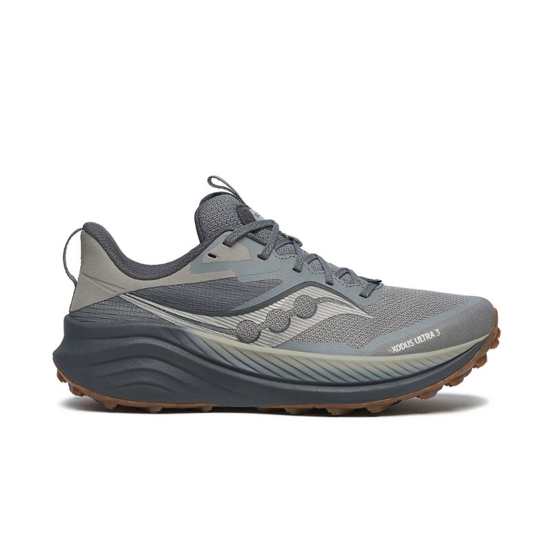 Saucony Men's Xodus Ultra 3 - Cinder/Shadow