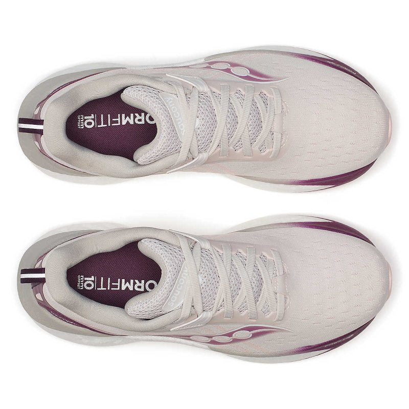 Saucony Women's Triumph 22 - Moon/Eggplant