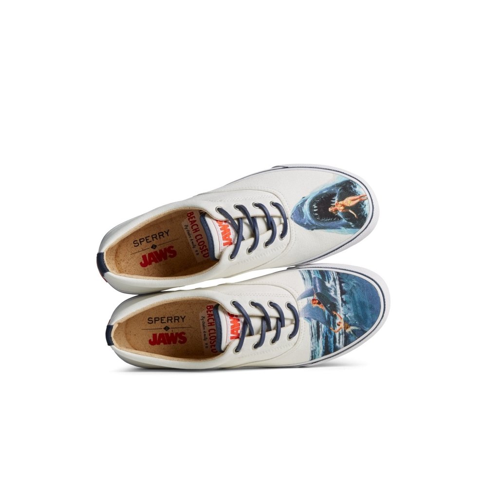 Sperry X Jaws Men's Striper II CVO - White