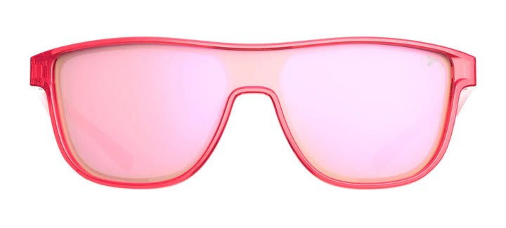 Tifosi Sunglasses Sizzle - Radiant Rose/Smoke Tint Pink Mirror