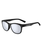 Tifosi Sunglasses Swank - Satin Black/Smoke Tint Blue Mirror