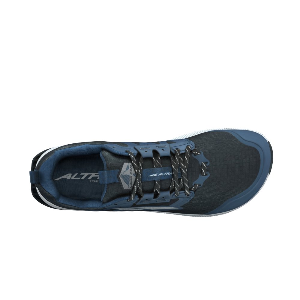 Altra Men's Lone Peak 8 Trail Running Shoes - Navy/Black (Wide Width)