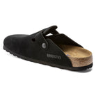 Birkenstock Unisex Boston Soft Footbed Clog - Black Suede