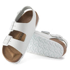 Birkenstock Unisex Milano Sandals - White Leather