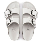 Birkenstock Women's Arizona Big Buckle Sandals - White Leather