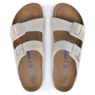 Birkenstock Women's Arizona Soft Footbed Sandals - Antique White Suede