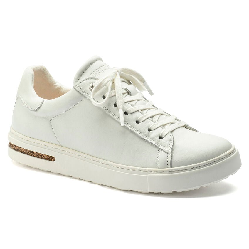 Birkenstock Women's Bend Low Lace-Up Sneaker - White Leather
