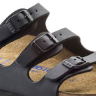 Birkenstock Women's Florida Soft Footbed Sandal - Black Birko-Flor