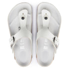 Birkenstock Women's Gizeh Big Buckle Sandals - White Leather