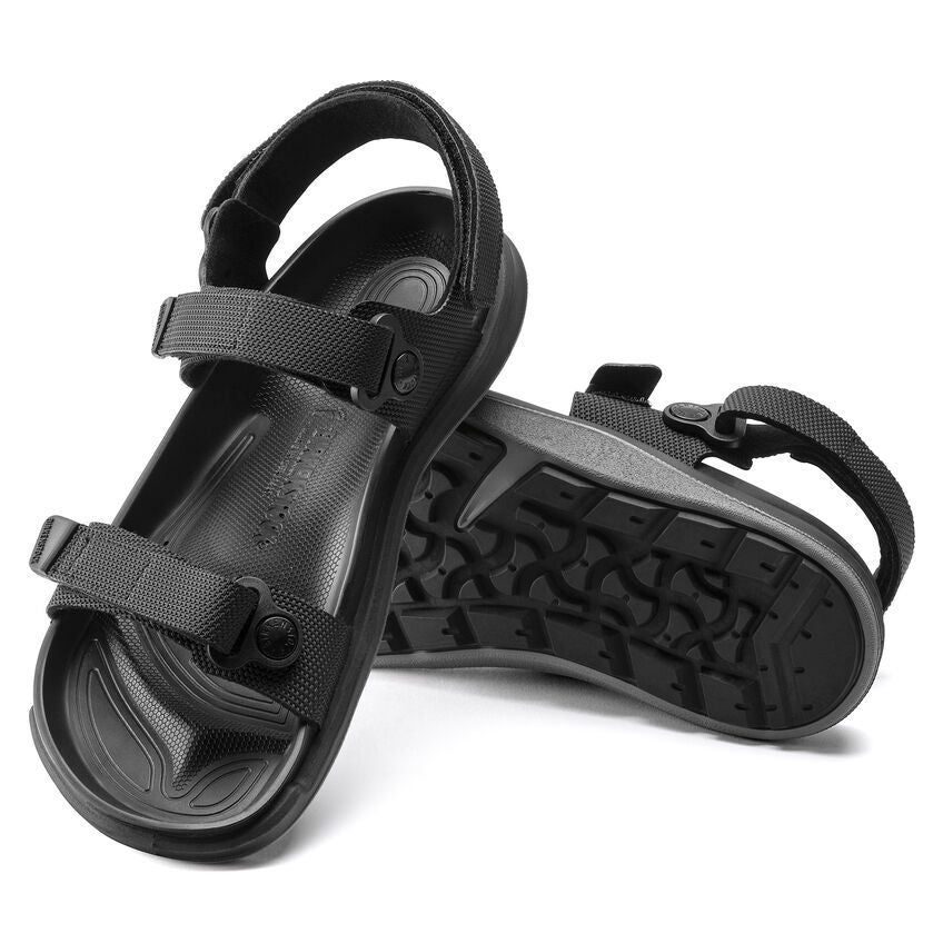 Birkenstock Women's Kalahari Adjustable Water-Friendly Sandals - Black Birko-Flor