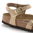 Birkenstock Women's Kumba Soft Footbed Sandal - Sandcastle Nubuck