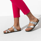 Birkenstock Women's Mayari Sandals - Silver Birko-Flor