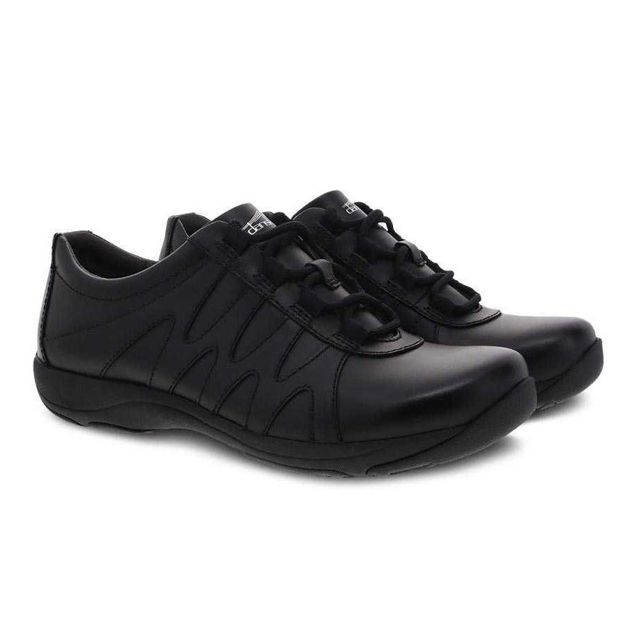 Dansko Women's Neena Sneaker - Black Leather