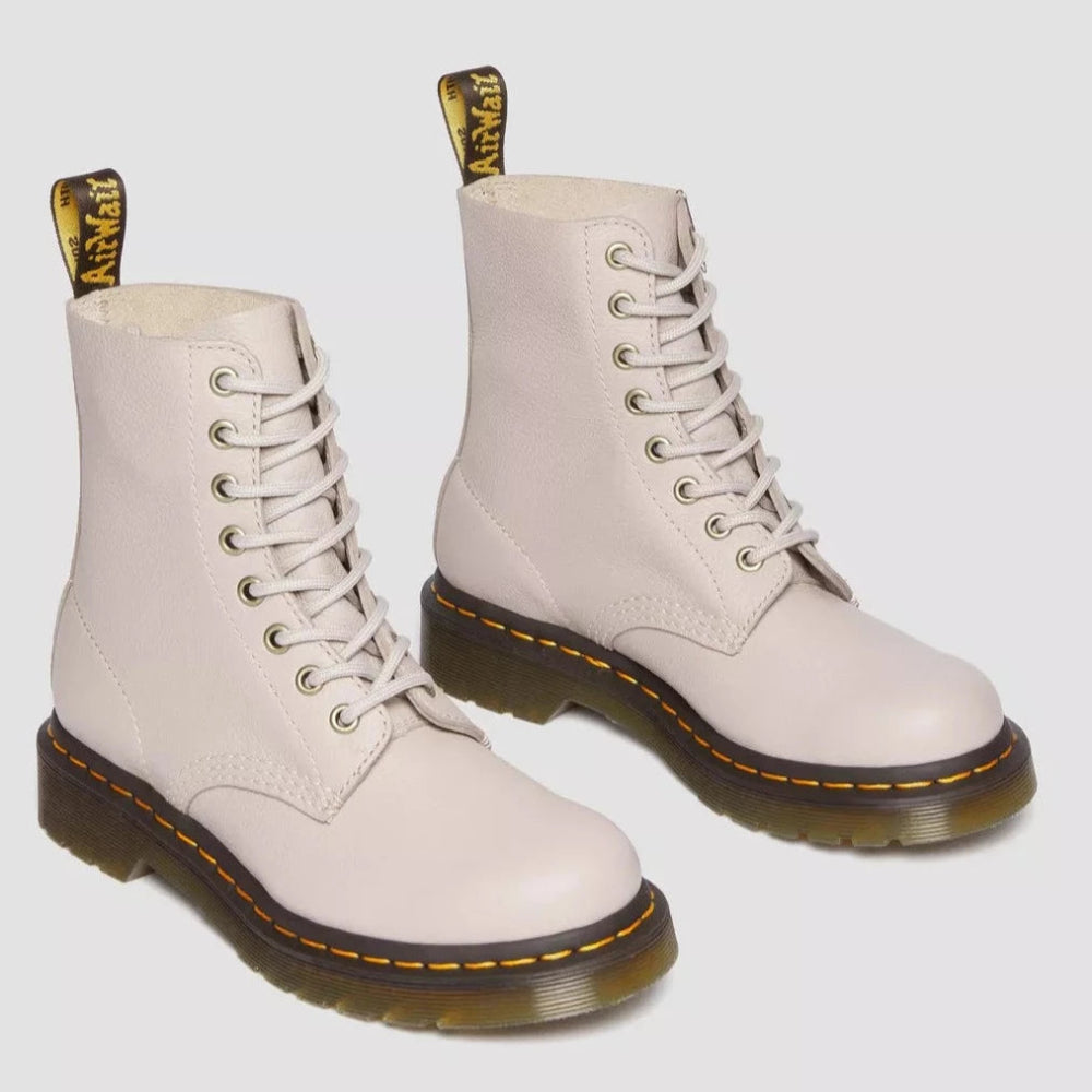 Dr. Martens Women's 1460 Pascal Leather Boots - Vintage Taupe Virginia