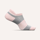 Feetures High Performance Cushion No Show Tab Socks - Pink Blanket