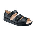Finn Comfort Unisex Baltrum Comfort Sandal 01518 - Black Leather