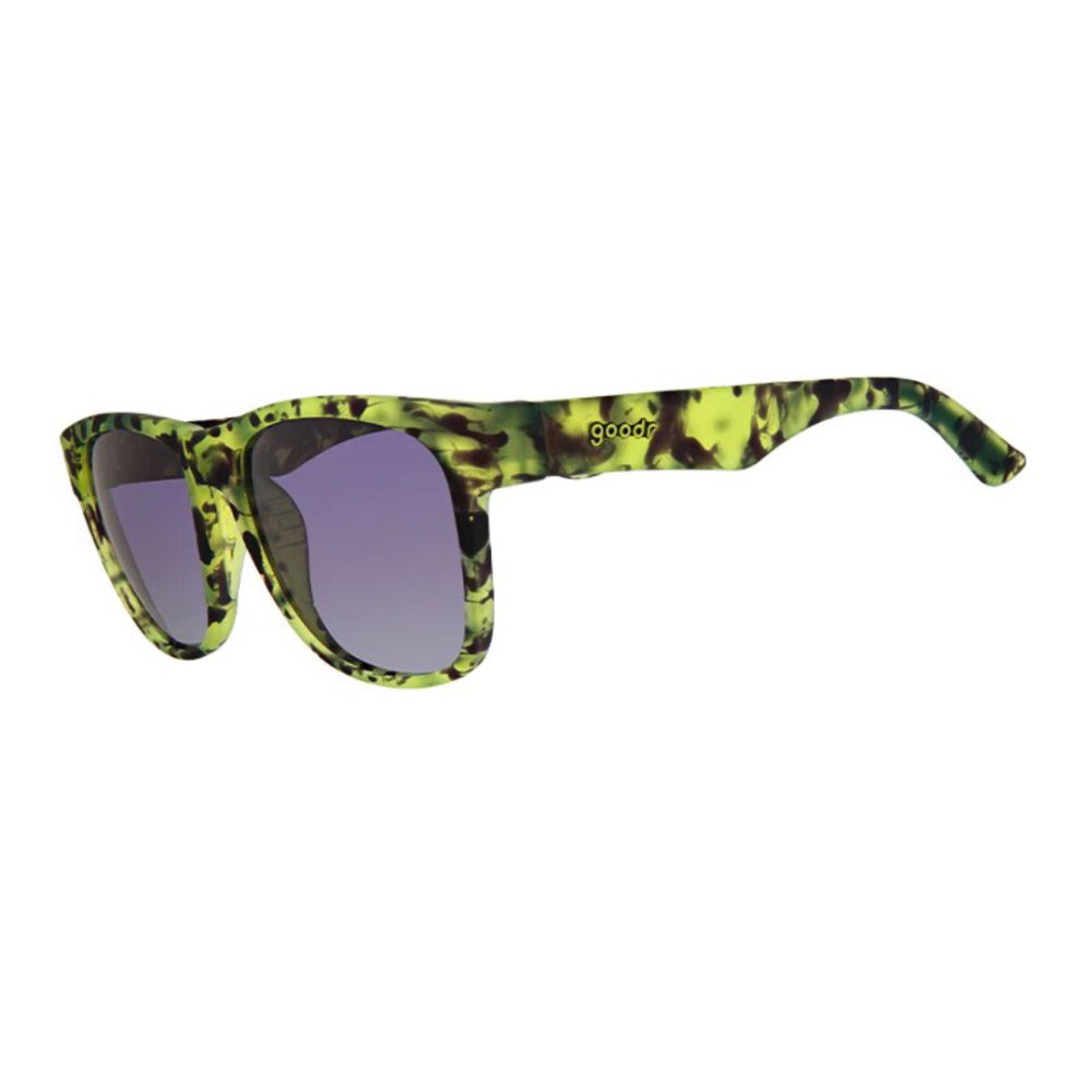 goodr BFG Polarized Sunglasses Neon Dreaming - Howling at the Neon Moon