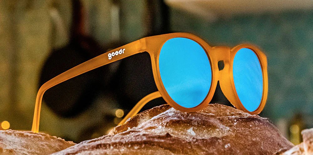 goodr Circle G Polarized Sunglasses - Freshly Baked Man Buns