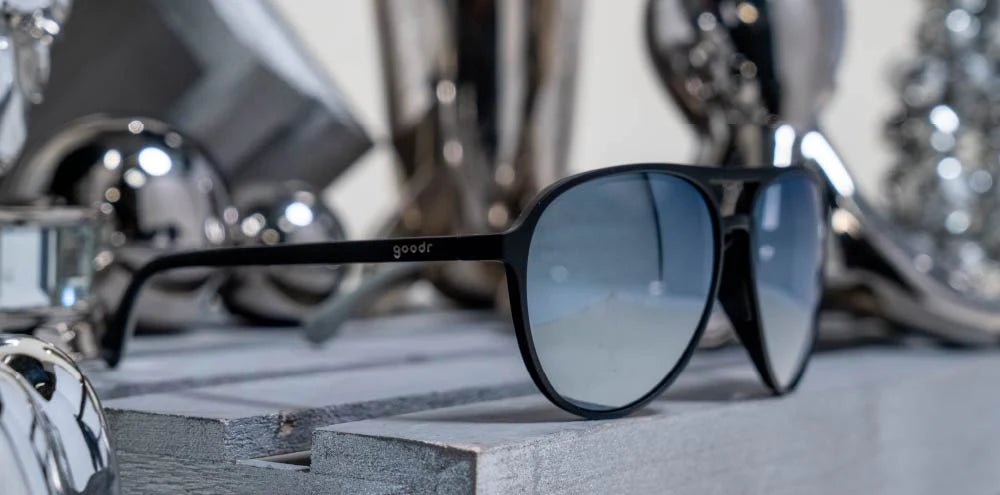 goodr Mach Gs Polarized Sunglasses - Add The Chrome Package