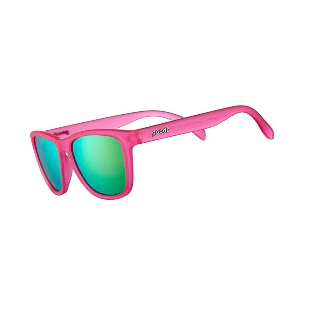 goodr OG Polarized Sunglasses - Flamingos on a Booze Cruise